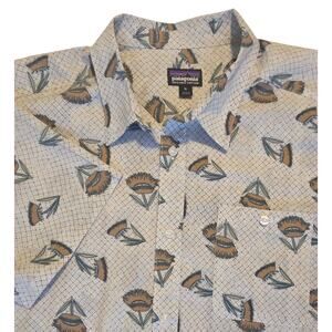 Patagonia Men's Go To Shirt Organic Cotton Short Sleeve Button-down sz XL